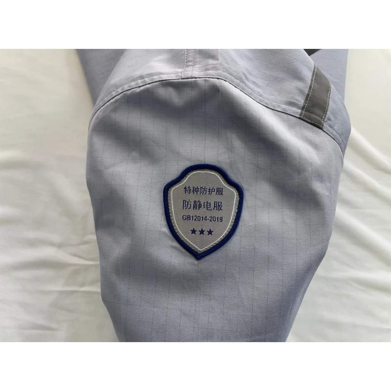 Custom Worwear Terylene Cotton Reflective Strip Set Anti-static Machine Repair Road Construction Lab