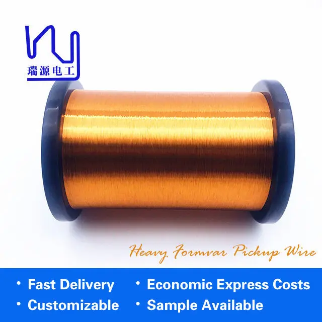 42AWG 0.063mm Vintage Corretto Pickup Wingding Wire Filo Di Rame Smaltato Normale Per Chitarra - Foto 4