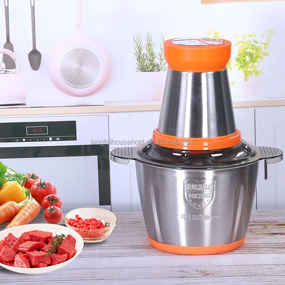 Black Colorful Electric Food Processor Machine For Panded Yam Food