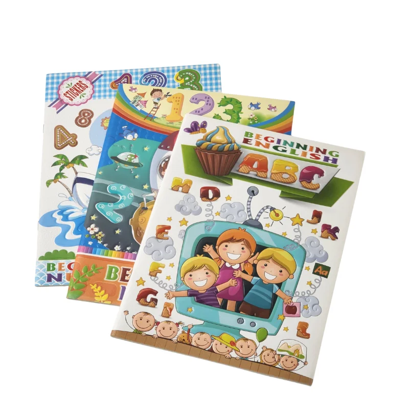 Оптовая продажа на заказ обучающие книги A4 детские обучающая Раскраска с ручкой для воды и мелком