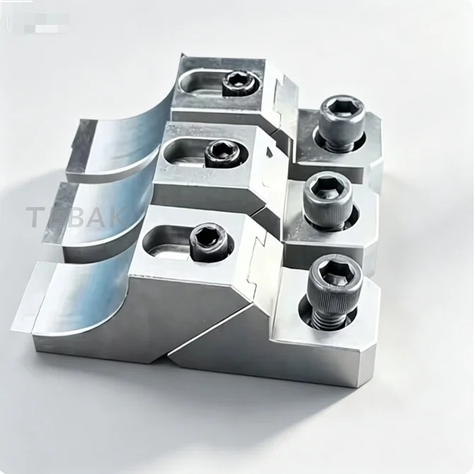 Wholesale TEBAK Metal Workholding Fixturing Flat End Frog Clamp M6/M8/M12/M16 TOK CNC Side Bench Vise Clamp