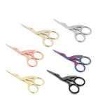 Eliter Amazon Hot Sell In Stock Crane Sharp Straight Blade Stainless Steel Cuticle Scissors Manicure Scissors Nail Scissors