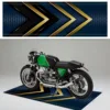 0325 Motorcycle Floor Mat - 5