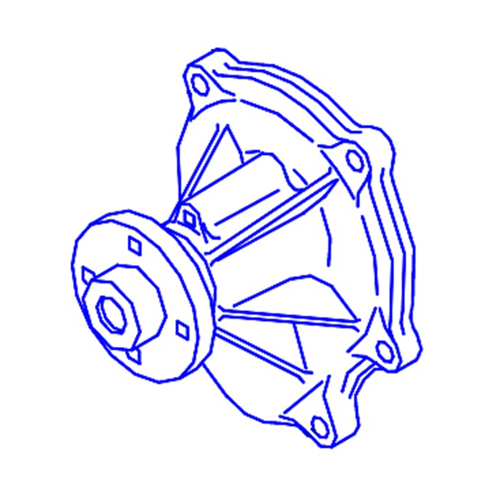 IZUMI 389-5309 Water Pump for Caterpillar 910K 914K Agricultural Machinery Spare Parts