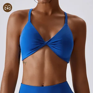 Ready to Ship Gym Sexy Back Yoga Bra Women Fitness Sports Bra Comfortable Quick Dry Yoga Wear