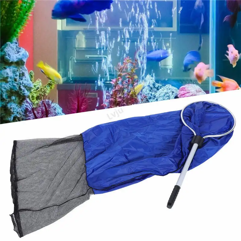 aquarium fish nets wholesale Wholesale Eco-Friendly Japanese Koi Fishing Nets Nylon Aquarium Fish Brake  Koi Sock Net Available in China