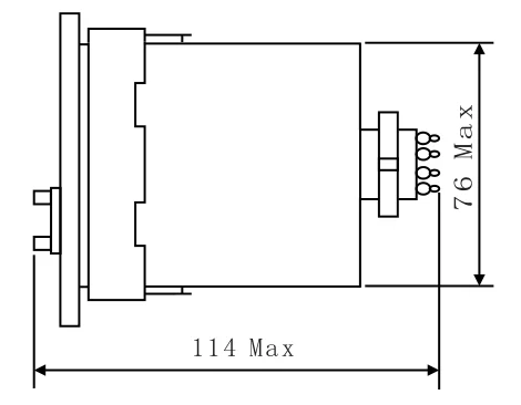 Meishuo JS14S Digital Time Relay AC 24V 36V Miniature Size with High Power Contact Load Sealed Protect Feature