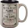 Coffee brown-mens heart