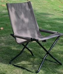 new hot sale iron material light weight oxford material folding lawn chairs