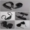 Black lace bell 5-piece set