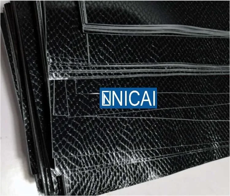 A4 Size Cutting Embossed Texture Car Wrapping Film Snake Skin White Black Wrap Vinyl Motorcycle Phone Skin Car Stickers