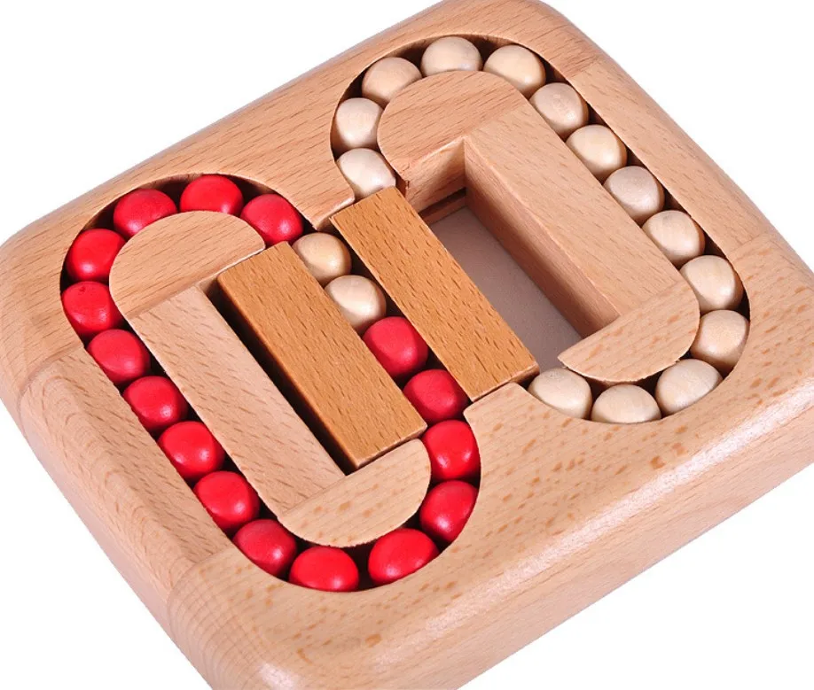 2020 新设计的木制优质迷宫gamming锁定智能解锁科教玩具热销儿童