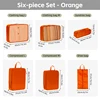 6pcs/set orange