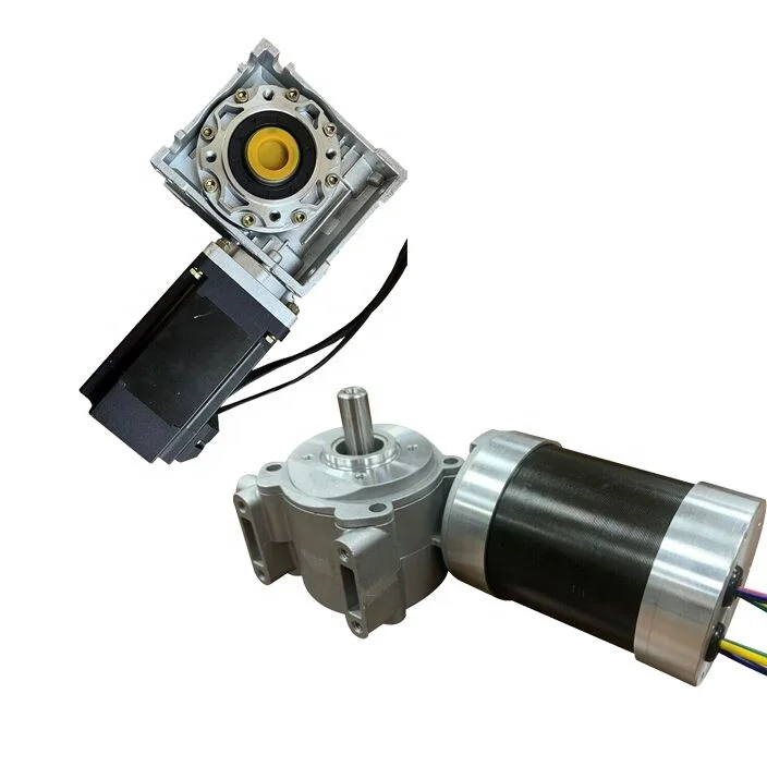 High Torque  Dc Planetary Gear Worm Gearbox Motor 24v 12v 36v 48v Brushed Brushless Gearmotor With Encoder Brake 15w -1000w