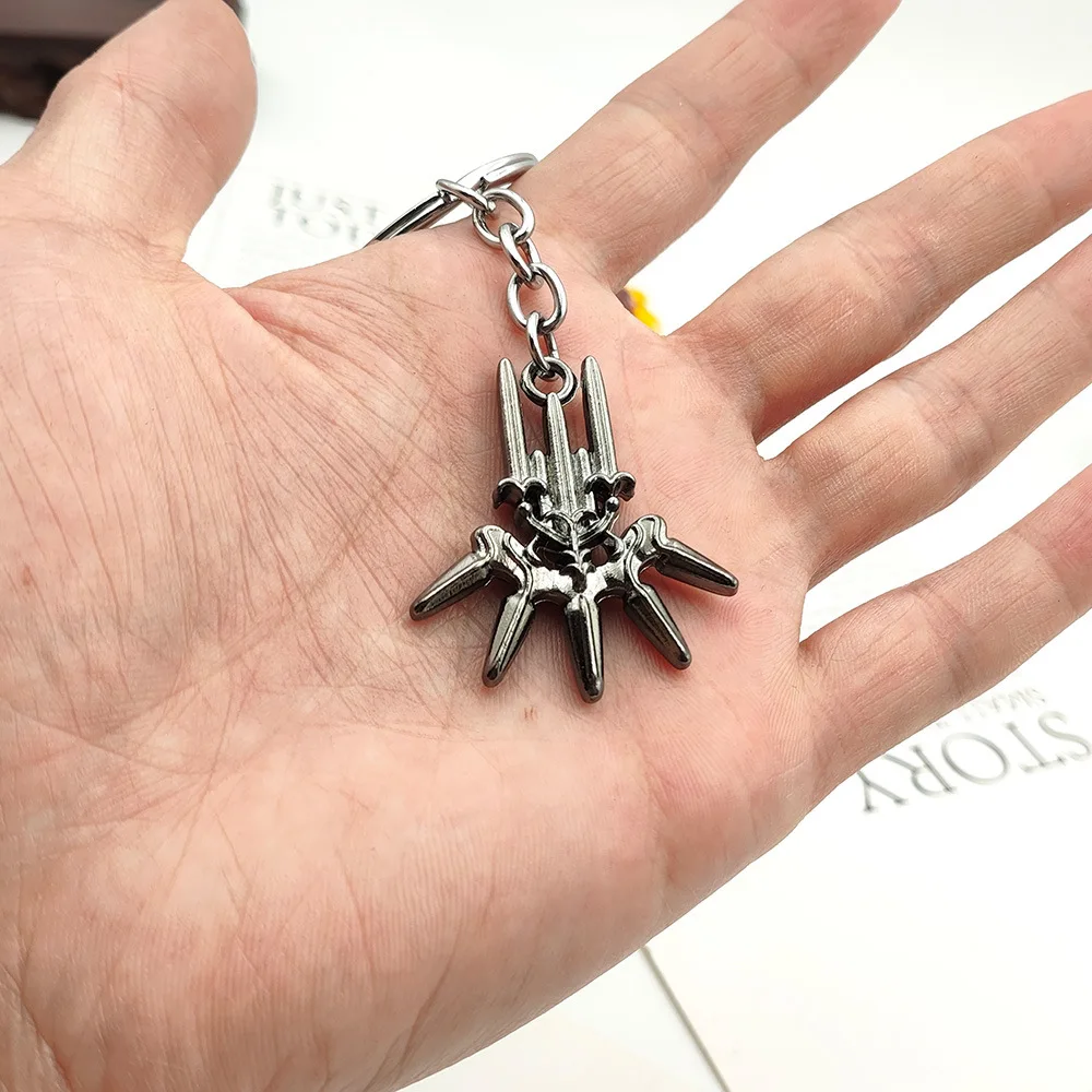 3 Styles Anime Nier Automata 2b Yorha Metal Weapon Keychain - Buy Anime ...