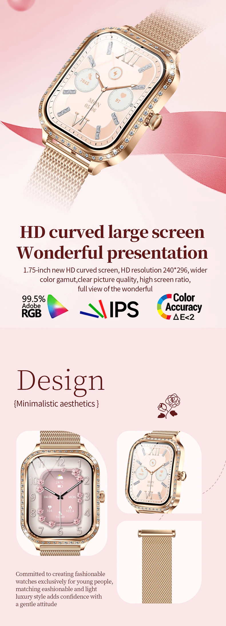 Chinese factory supplier supply Fashion Smart Watch Mk88 Fitness Tracker 1.75inch Tft Display Ip68 Waterproof 220mah Android Relojes Smartwatch 2025 For Ladies - Buy Fashionable Smart Watch For Ladies 1.75inch Fitness Tracker Watch android Smartwatch ip68 Waterproof Smartwatch