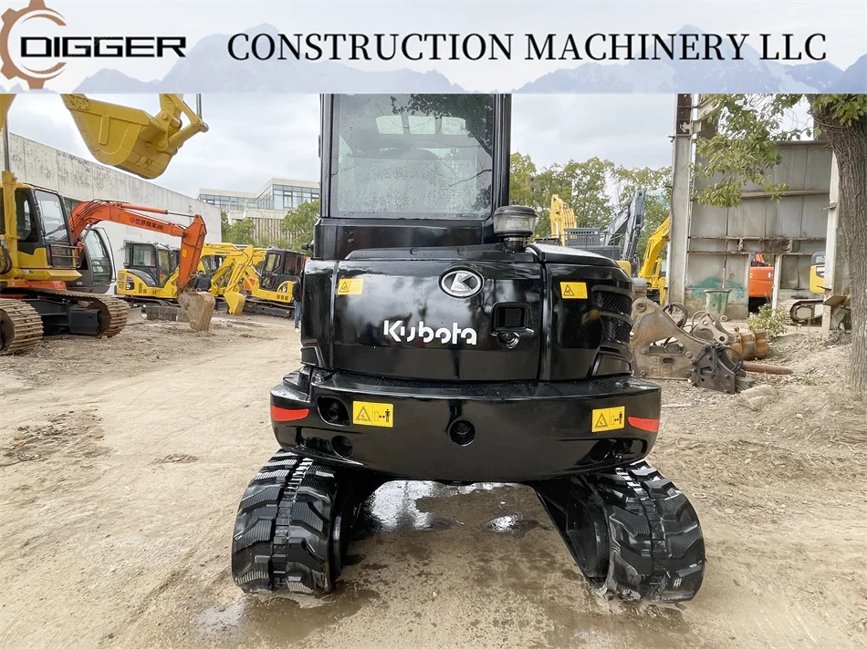 5.5 Ton Mini Used Excavator Kubota Kx165 DPF 90% New Good Condition for Sale 2022 Machine Hydraulic Crawler
