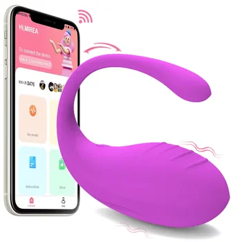 APP Remote Control G-spot Panty Vibrator,Rechargeable Adult Sex Toys More Than 10 Vibrations for Women and Couple