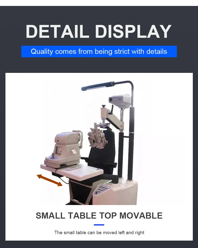 Rightway Brand High quality ophthalmic equipment TR-102A combined table ophthalmic unit
