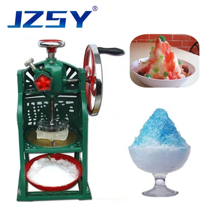Broyeur À Glace Manuel - TRAHOO - Rasoir À Glace À Manivelle - Blanc