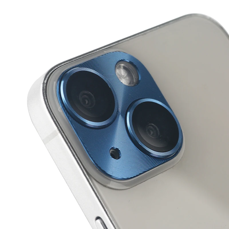 Protezione Fotocamera IPhone Custodia Protettiva Con Obiettivo Per IPhone 14 ,13,12,11 Pro MAX - Vetro Temperato, Design Elegante, Protezione Completa CCTV Lens - Foto 2