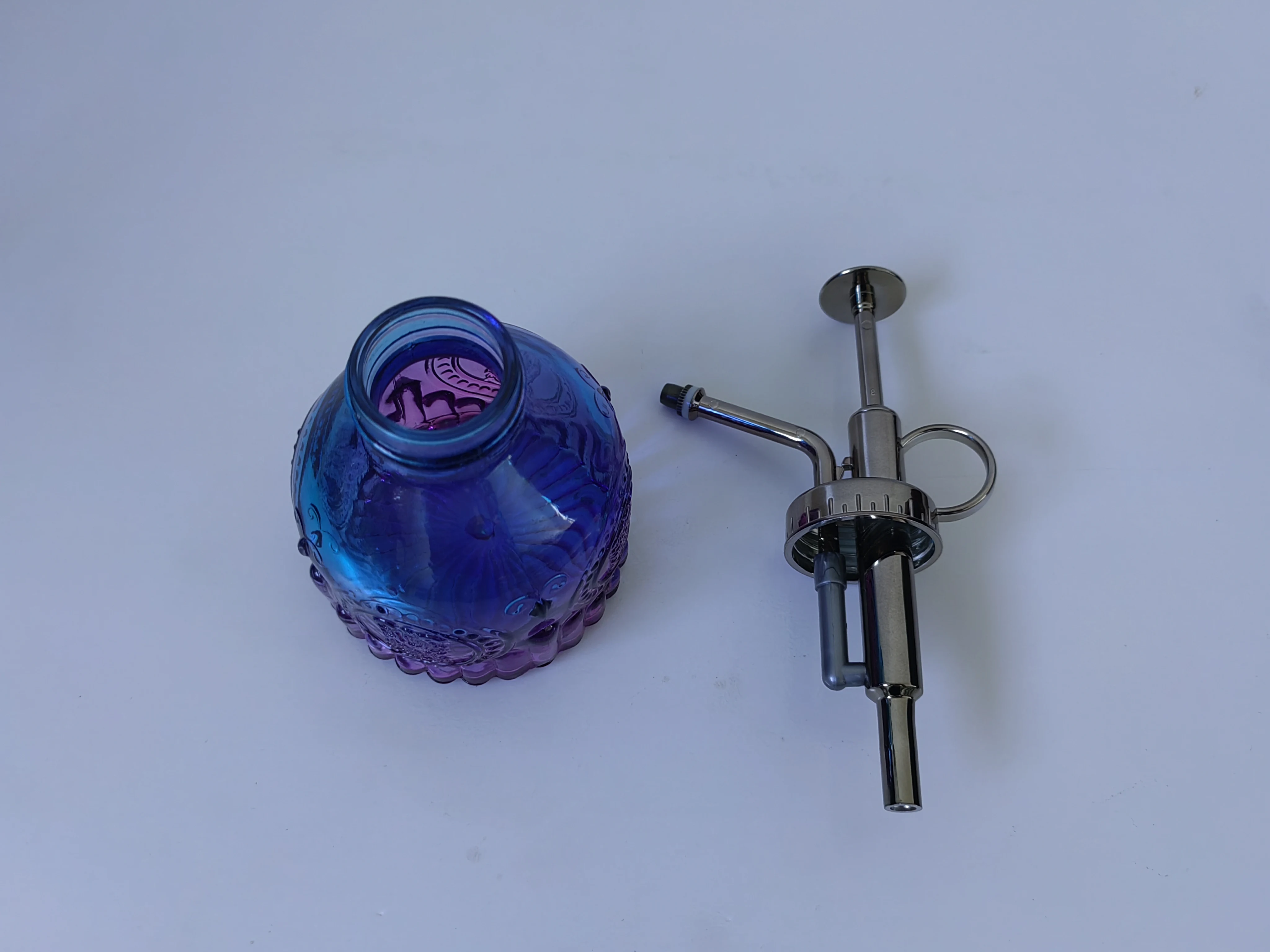 Бутылка с распылителем для цветов стеклянная бутылка мини-бутылка растениями в стиле ретро декоративная растений насосом