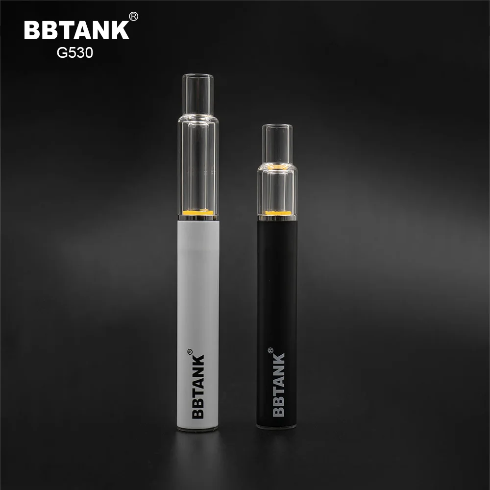 350 мАч полностью стеклянная одновременная электронная сигарета BBtank G530 cbd испаритель с керамическим нагревателем