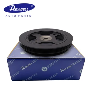 New Genuine 13407-21020 13407-0M010 4PK Auto Crankshaft Belt Pulley for Toyota Corolla Vios Yaris 1NZ 2NZ Engine OEM Quality