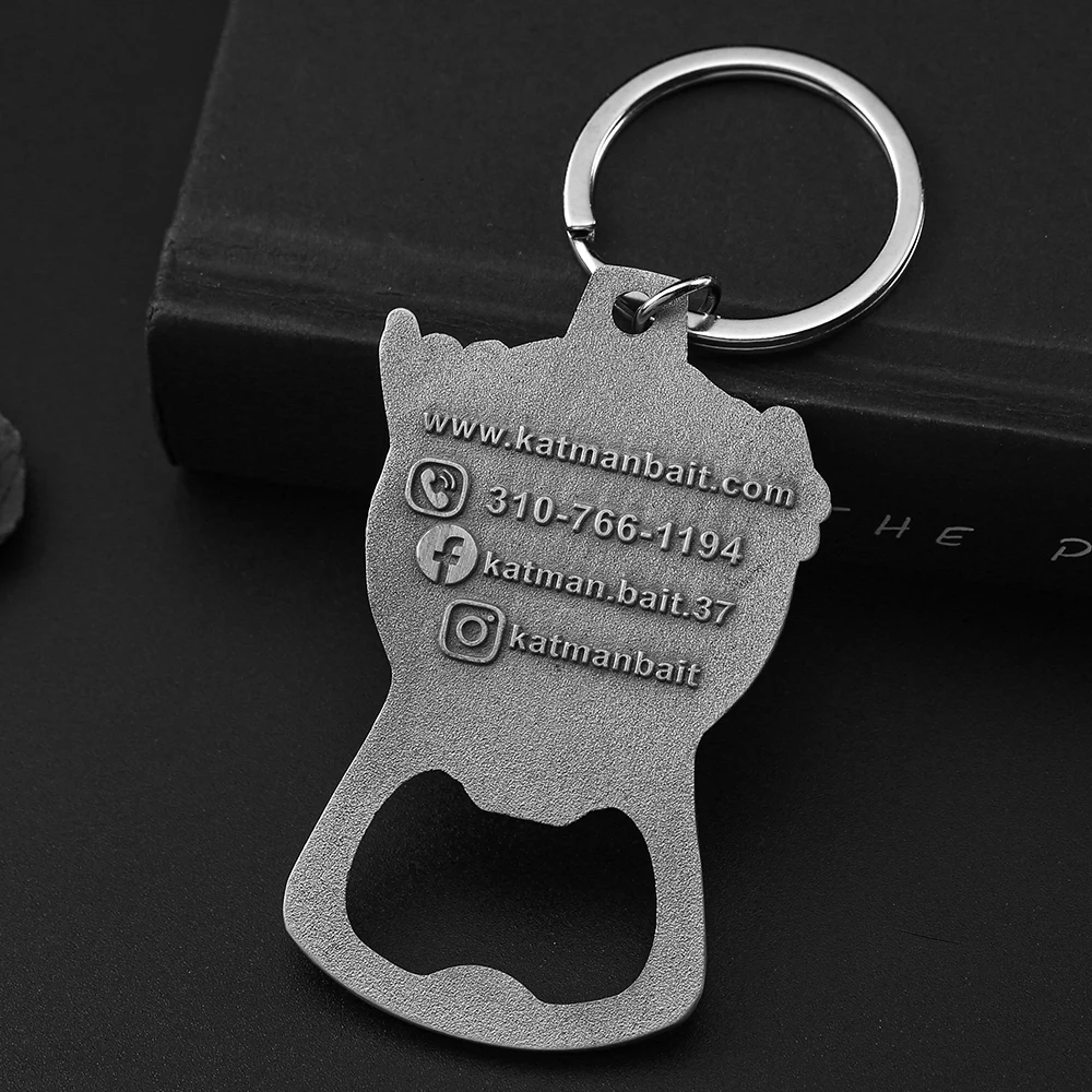 Personalised Customised Metal Mini Keyring Sublimation Blank Anodized