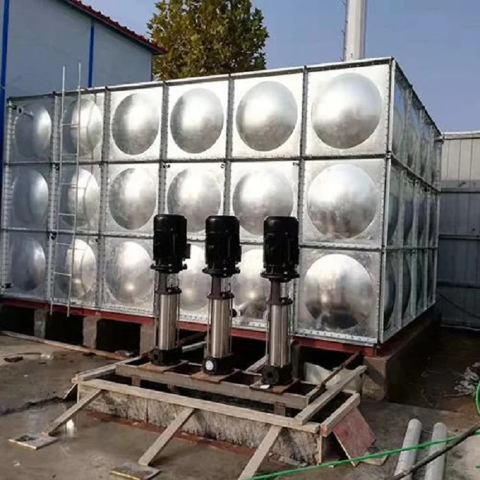 
3 года гарантии! Высококачественные оцинкованные стальные панели горячего погружения, собранный секционный пожарный резервуар для воды 