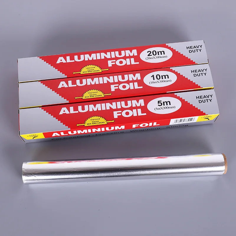 China Household Food Packaging Aluminium Foil Paper Roll Waterproof