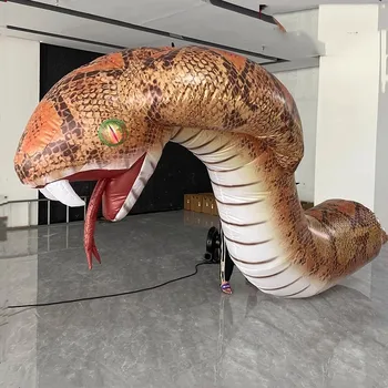 Giant advertising decoration inflatable snake model for party event