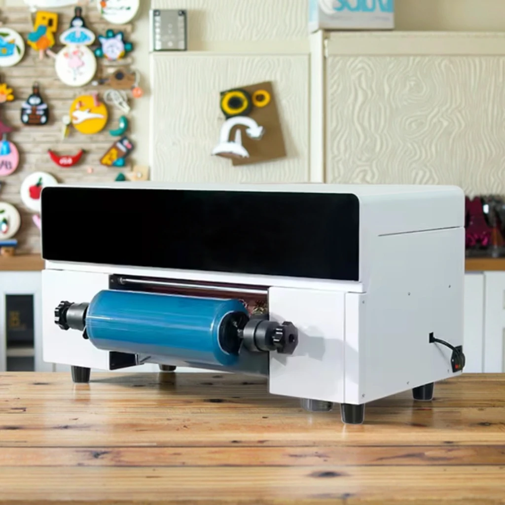 Factory 30cm A3 UV DTF Flatbed Printer Machine All-in-One Transfer Sticker Printer with  Featuring UV Ink
