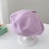 Purple [plain wool beret]