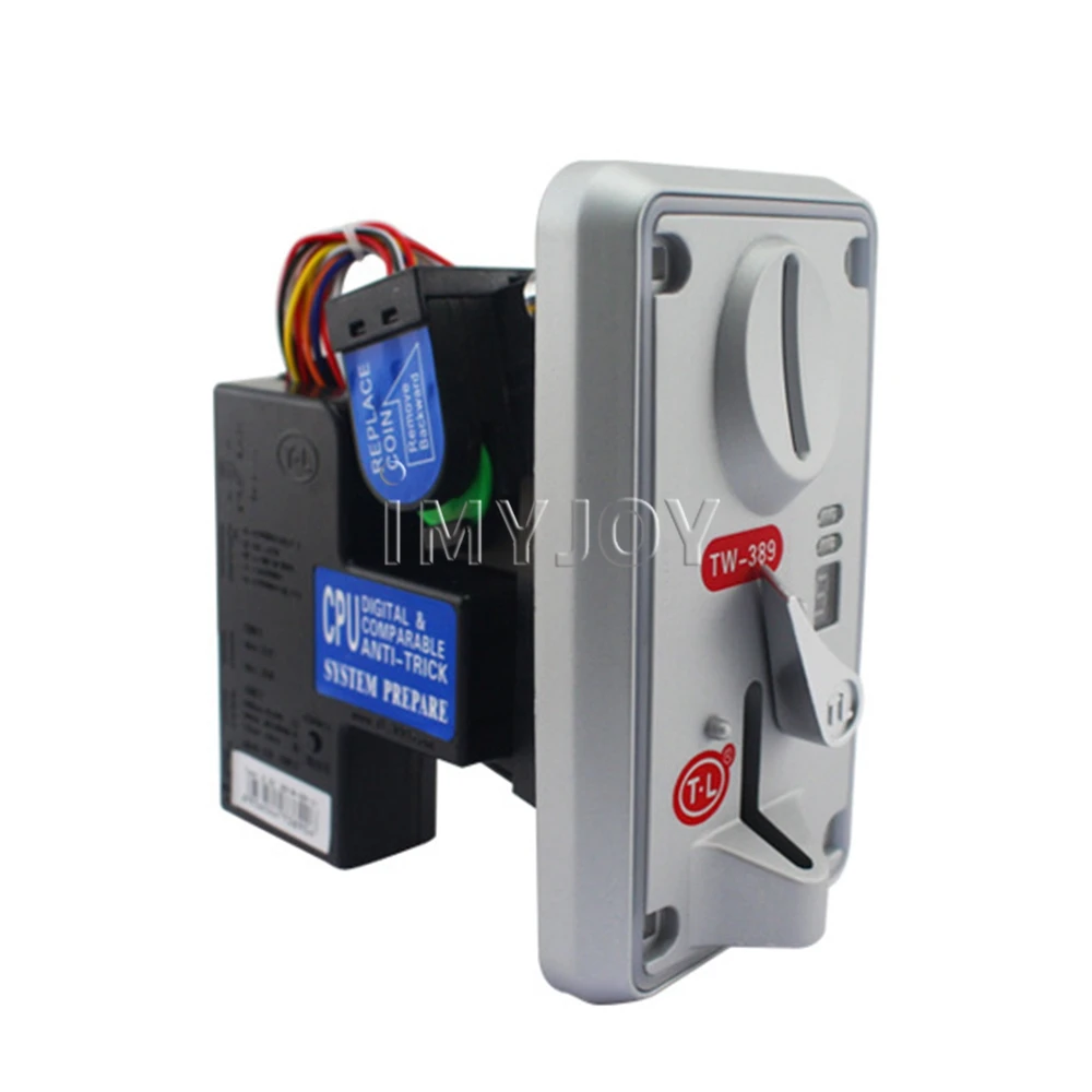 똑똑한 지적인 안마 의자 동전 미는 사람 아케이드 게임 자동 판매기를 위한 기계적인 다 동전 수락자