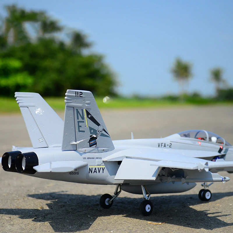 A-RC F/A-18F 90mm EDF RC プロポフルセット Freewing F-18 V2 90mm EDF Jet Kit Version With Full Servo