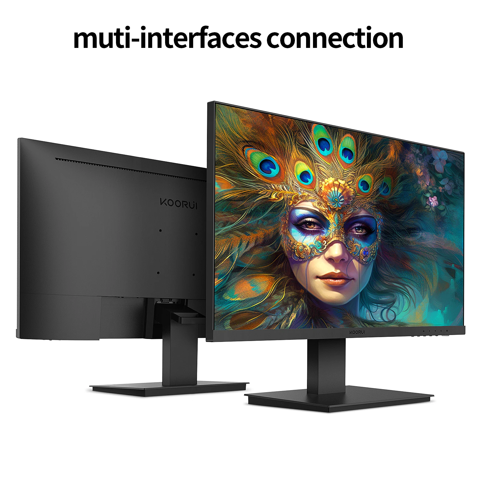 KOORUI E2412F - 23.8 Inch FHD Business Monitor (100hz, 99%srgb)