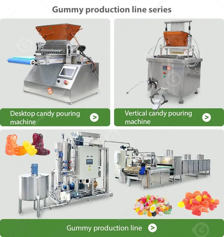 Vitamin Jelly Candy Bean Automatic Production Mini Manufacture Part Depositor Make Bear Gummy Machine