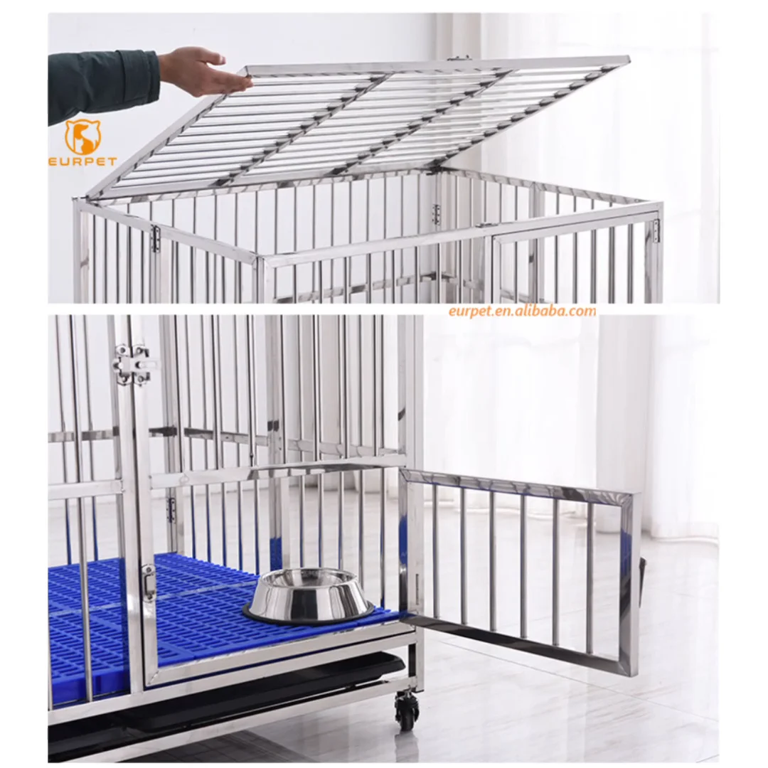 Eur Pet Veterinary Equipment Single Stainless Steel Folding Flexible