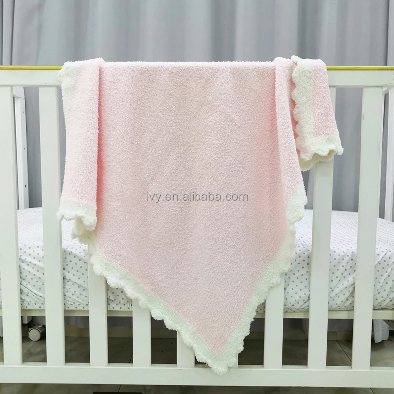 Organic Knit Sherpa Blanket Knitted Super Soft Knit All Season Waffle Weave Soft Lightweight Blanket supplier