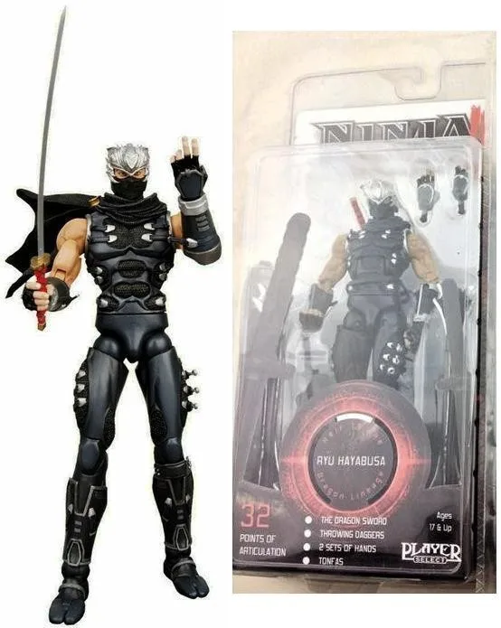 【NINJA GAIDEN】『RYU HAYABUSA』塗装アクションフィギュア Ninja Gaiden Amazing Yamaguchi Revoltech Ryu Hayabusa 6