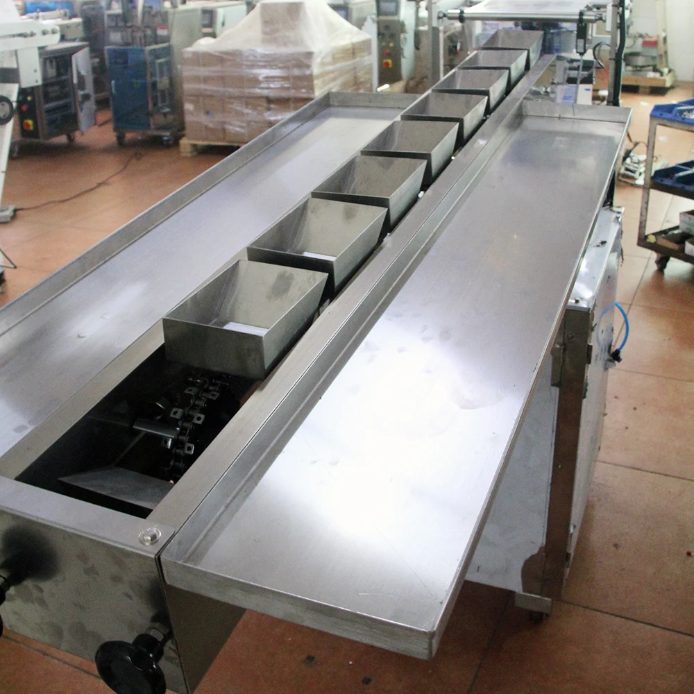 Automatic 50g Beef Jerky Packing Machine With Chain Bucket Type