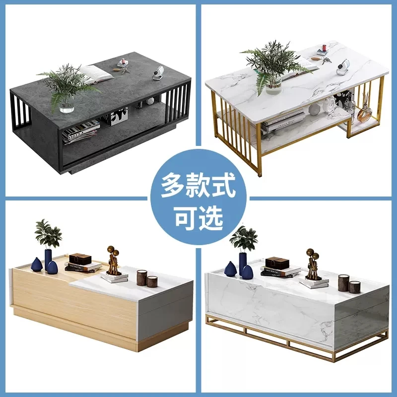 Luxury Coffee Table Center Living Room Furniture Coffee Table Stainless