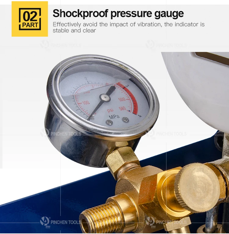 Hydrostatic Equipment Water Pressure Testing Machine Hydraulic Pressure Testing Pump