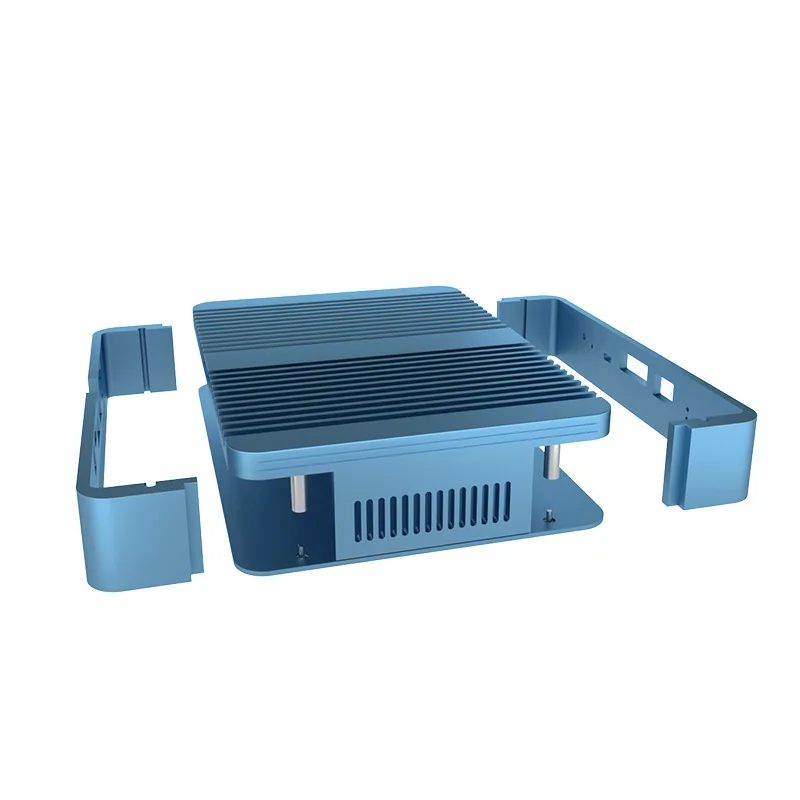 Oem Factory Custom Cnc Machining High Quality Aluminium Electronics Instrument Enclosures Box Aluminum Extruded Enclosure