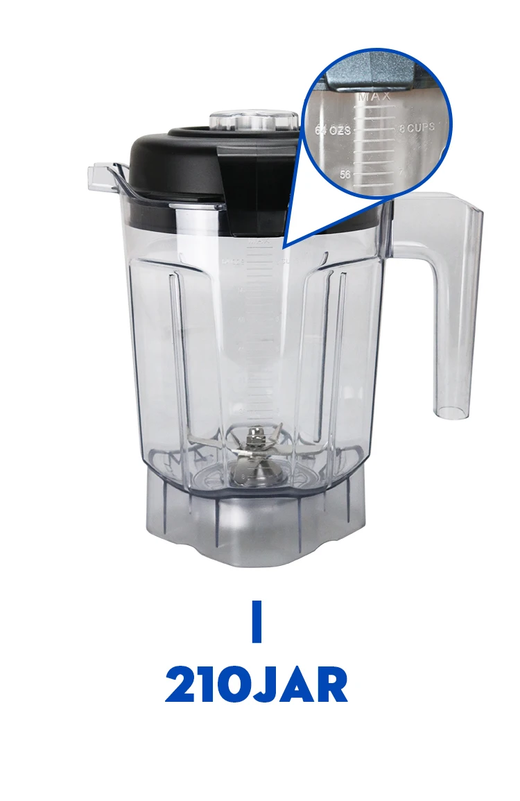 2l Round Jug Electric National Juicer Jars Osterizer Blender Parts