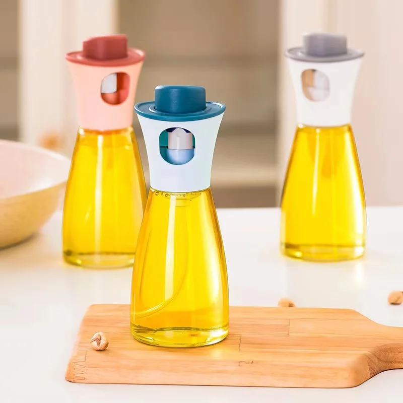 Oil Dispenser with Scale Food-grade Oil Bottle Scale Squeeze Oil Bottle  with Flip Top Lid Versatile Kitchen Dispenser for Hot - AliExpress