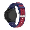 Midnight blue dark red