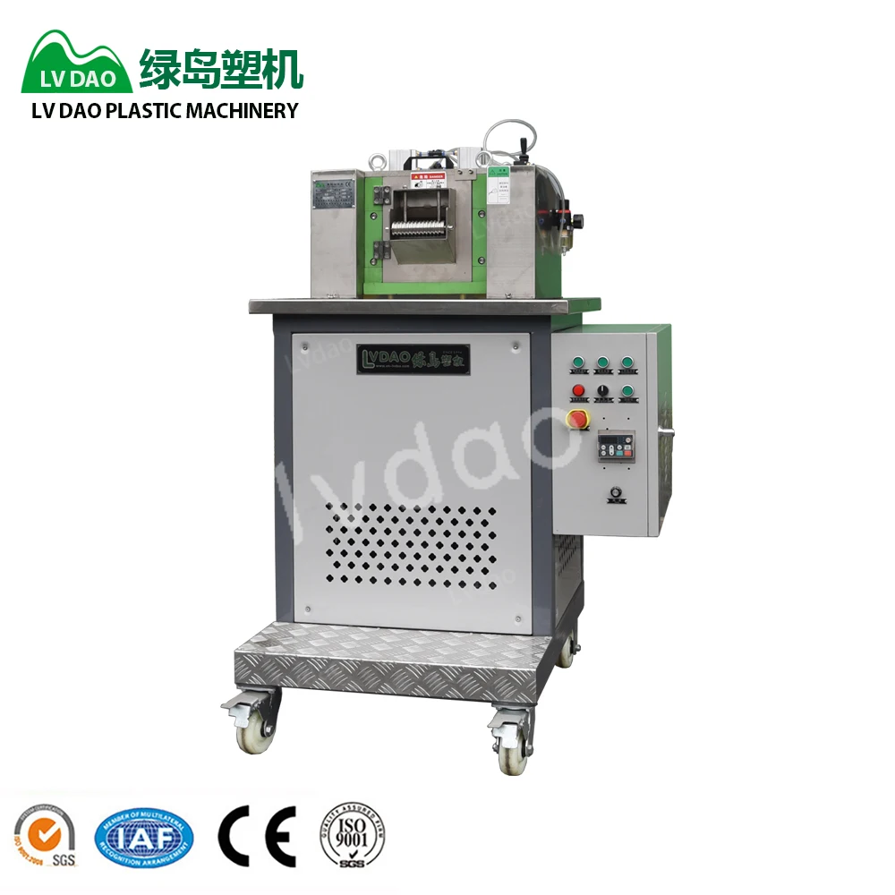 Lvdao 100~400 Kg/h Low Noise Plastic Recycling Pellets Granules Making Cutter Cutting Machine