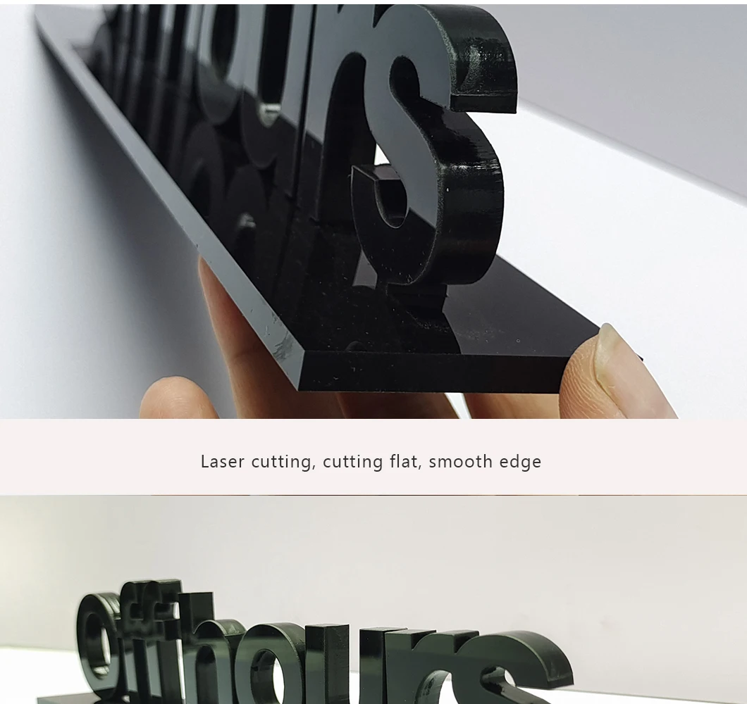 Acrylic Logo Sign For Outdoor And Indoor Advertising 3d Company Signs ...